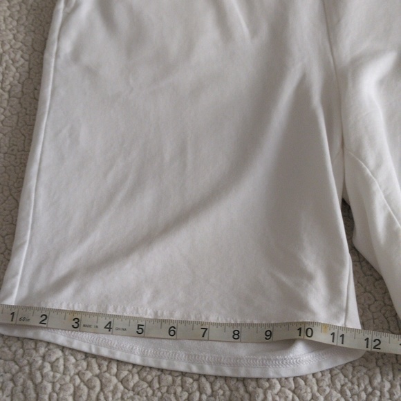 J.Jill Large White Pull On Stretch Waist Pima Cotton Modal Blend Shorts - Picture 7 of 16